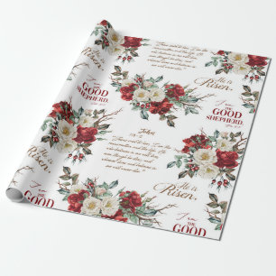 He Is Risen Wrapping Paper