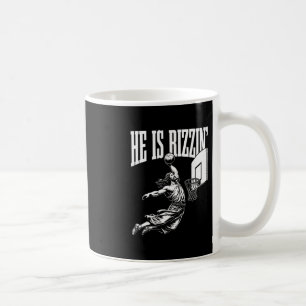 He Is Rizzin Funny Easter Rizz Meme Sketll Coffee Mug
