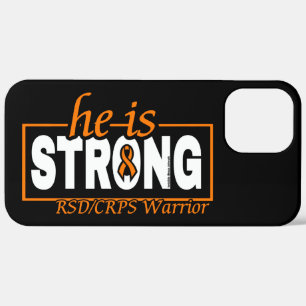HE IS STRONG...RSD/CRPS iPhone 12 PRO MAX CASE