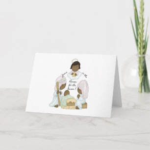 He is the reason for the season (African American) Holiday Card