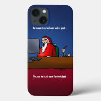 He Knows If You've Been Bad Funny Santa