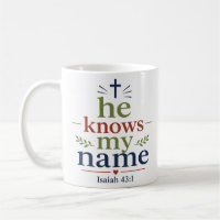 He Knows My Name Inspiring Christian Quote
