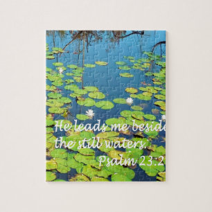 He Leads me Beside Still Waters Jigsaw Puzzle