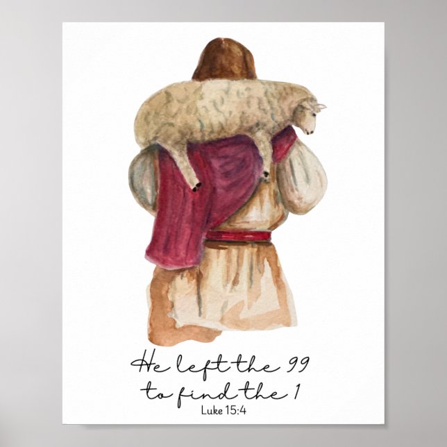 He left the 99 to rescue the 1 poster (Front)