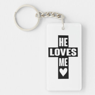 He Loves Like Jesus Quotes God Art Love Art Quote Key Ring