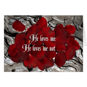 He loves me, he loves me not