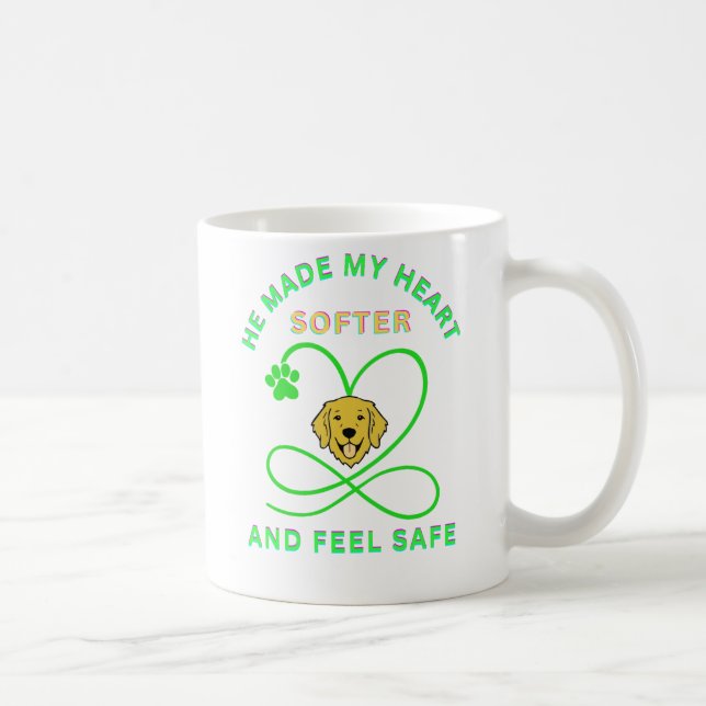 He made my heart softer coffee mug (Right)