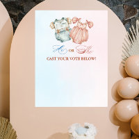 He or She Cast Your Vote Gender Reveal
