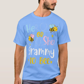 He Or She Grammy To Bee Gender Reveal T-Shirt