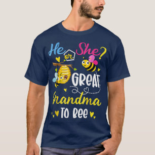 He Or She What Will It Bee Gender Reveal For Great T-Shirt