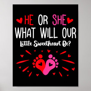 He Or She What Will Our Little Sweetheart Be_ Vale Poster