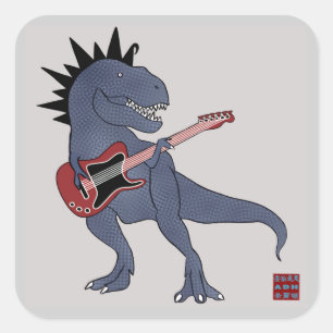 He Rex Guitar Stickers