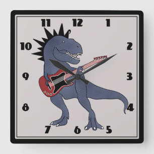 He-Rex Guitar Wall Clock