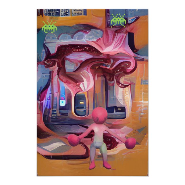 He Seized His Fate Poster (Front)