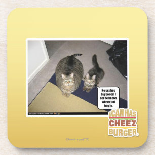 He sez hes big boned. coaster