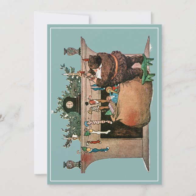 He Spoke Not a Word Holiday Card (Front)