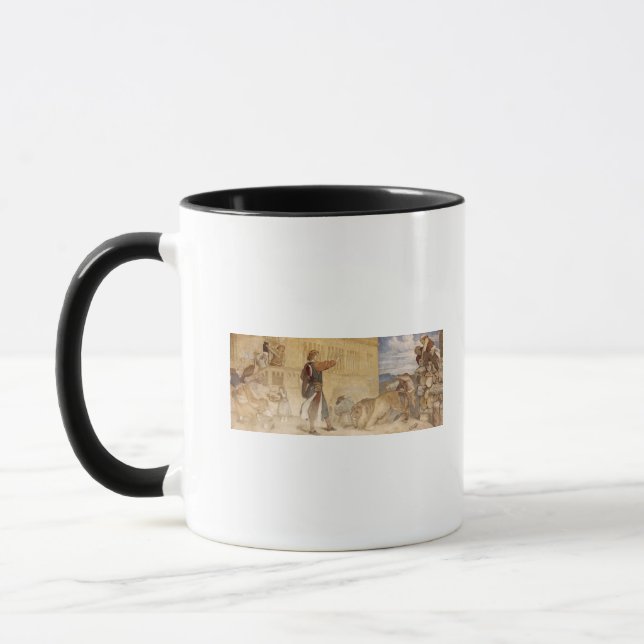 He Treated the Lions as though he was joking Mug (Left)