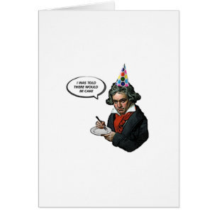 He Was Told There Would Be Cake Card