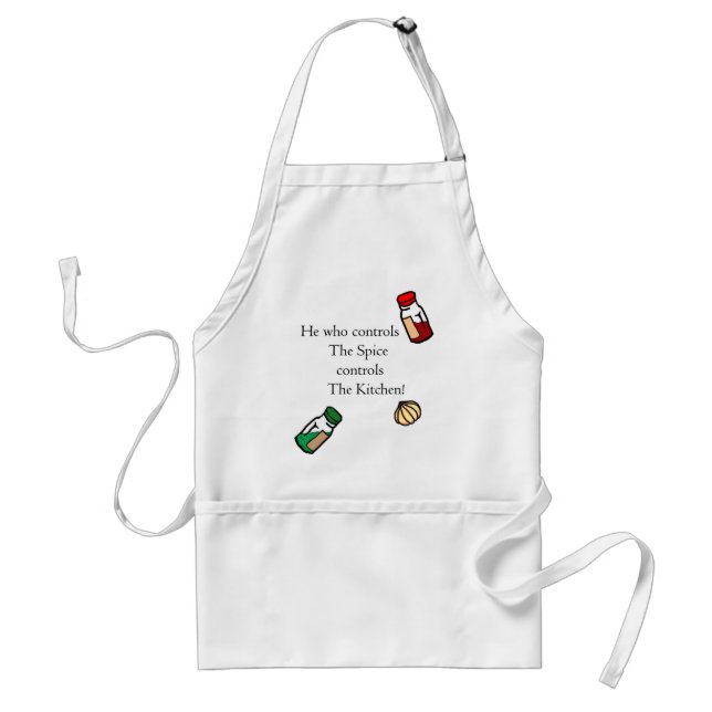 He Who Controls The Spice Apron (Front)