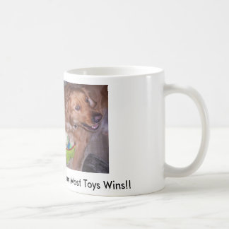 He Who Dies With The Most Toys Wins!! Coffee Mug