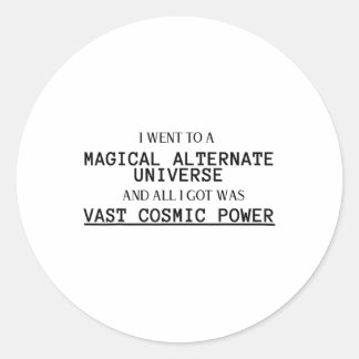 He Who Fights With Monsters Fan Fiction Diamond Ra Classic Round Sticker