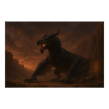 He Who Waits at Dusk – Mythic Dragon Sentinel Prin