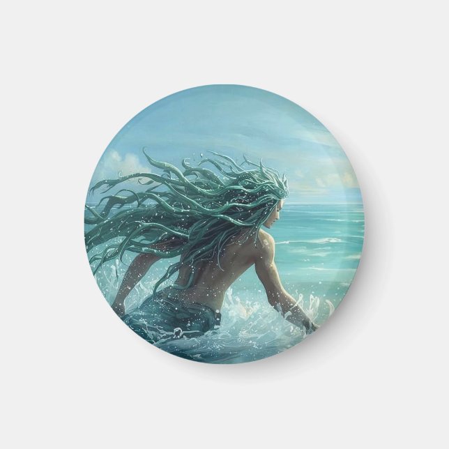 He Who Walks the Shallow Sea Magnet (Front)