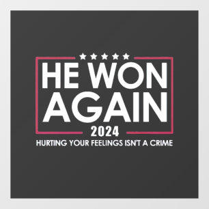 He Won Again 2024 Trump Inaguration 2025