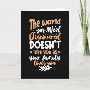 he World We'd Discovered Card