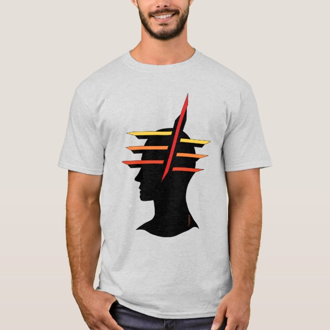 Head Abstract T-Shirt (Front)