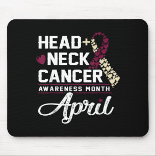 Head And Neck Cancer Awareness Mouse Pad