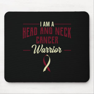 Head And Neck Cancer Awareness Supporter Oral Nasa Mouse Pad