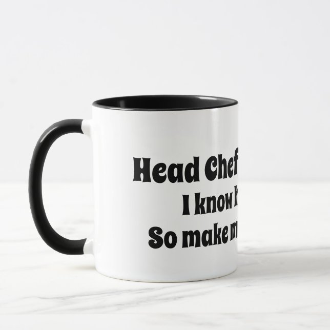 Head Chef Mug (Left)