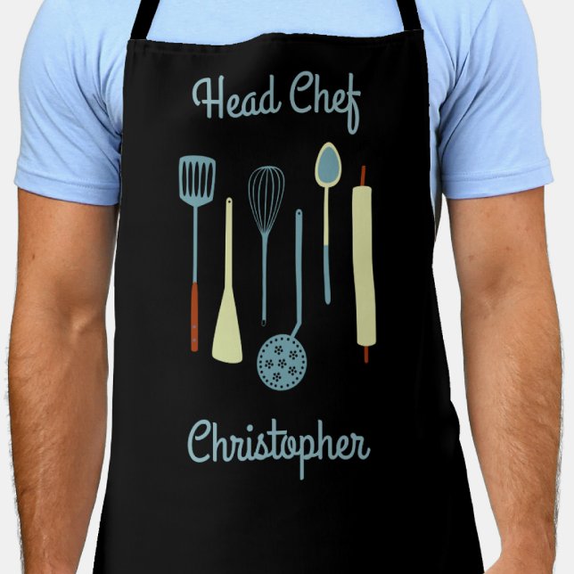 Head Chef Personalised Apron (Creator Uploaded)