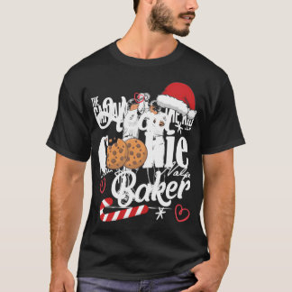 Head Cookie Baker Christmas T-Shirt