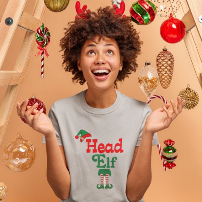 Head Elf T-Shirt (Creator Uploaded)