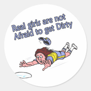 Head First Slide Classic Round Sticker