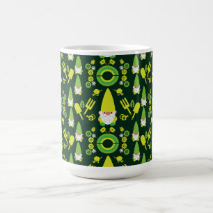 Head Garden Gnome Gardener Coffee Mug