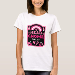 Head Garden Gnome Gardener T-Shirt