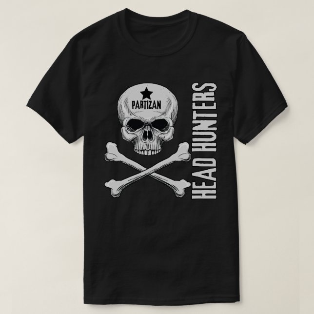 Head Hunters Partizan T-Shirt (Design Front)