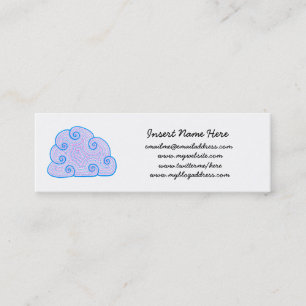 Head in the Clouds Skinny Profile Web Card