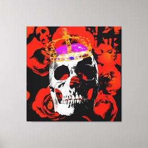 Head King. Canvas, wall art