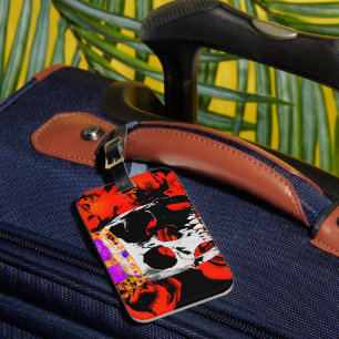 Head King. tag, luggage,  Luggage Tag