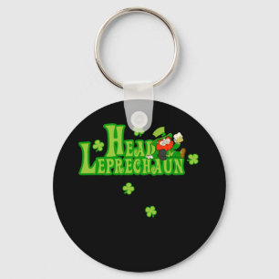 Head Leprechaun Key Ring