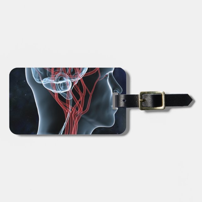 Head Luggage Tag (Front Horizontal)