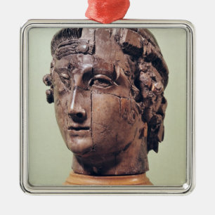 Head Metal Tree Decoration