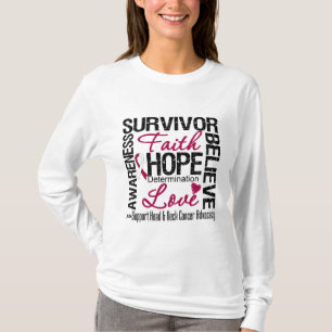 Head Neck Cancer Survivors Motto T-Shirt