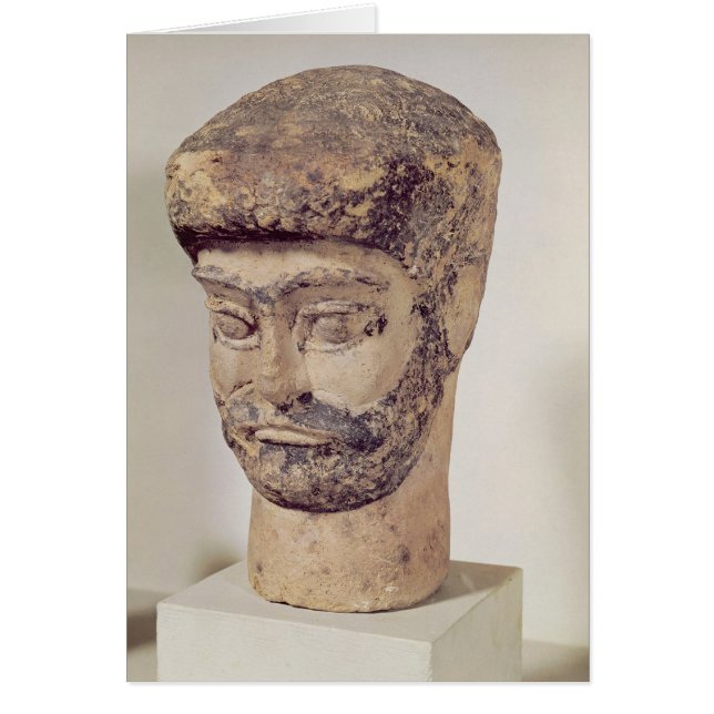 Head of a beaded man, c.1800 BC (Front)