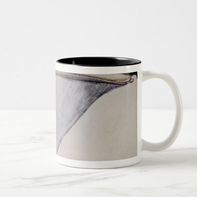 Head of a Brown Pelican Two-Tone Coffee Mug (Right)