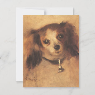 Head of a Dog by Pierre Renoir, Vintage Fine Art